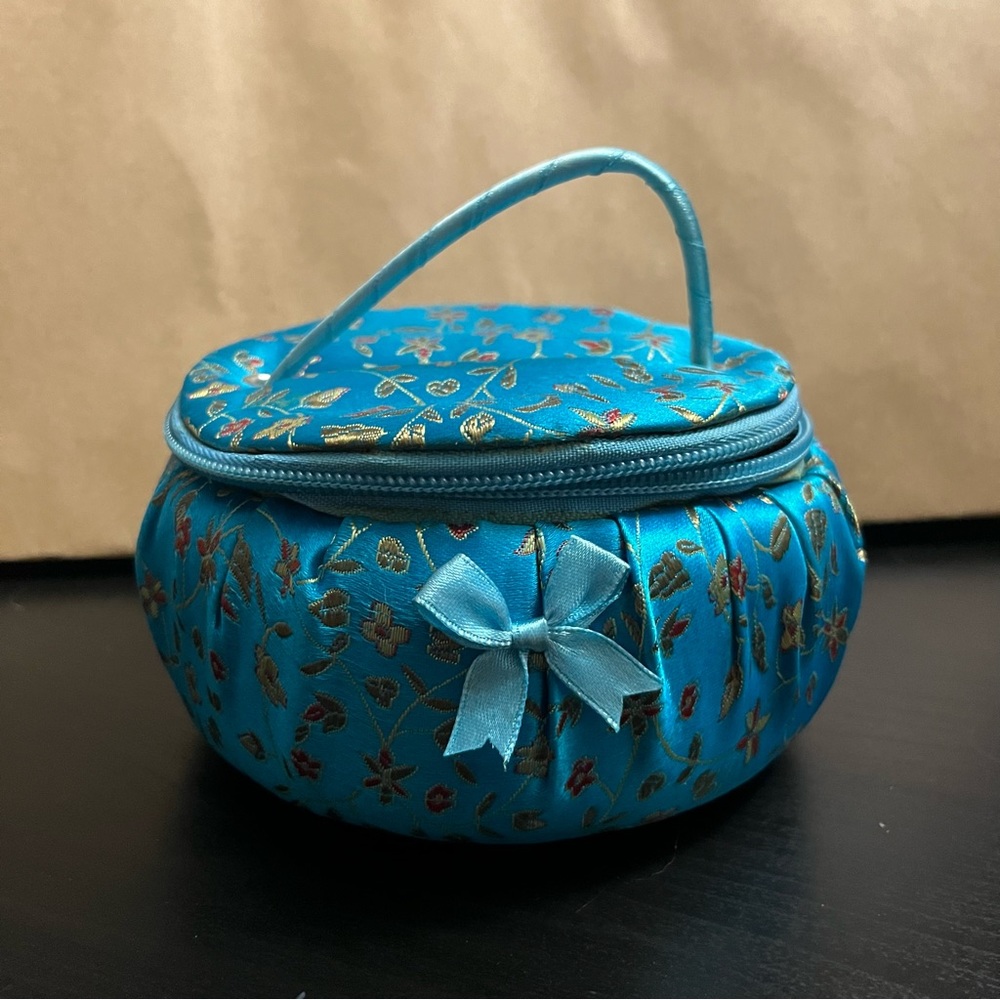 Floral Toiletry Bag